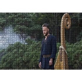 Cakapuzzle Vikingler Ragnar Gemide 120 Parça Ahşap Puzzle
