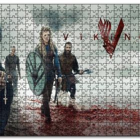 Cakapuzzle Vikingler Savaş Sonu Mdf 500 Parça Puzzle