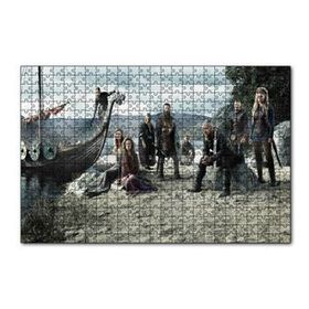 Cakapuzzle Vikingler Tüm Karakterler 120 Parça Ahşap Puzzle