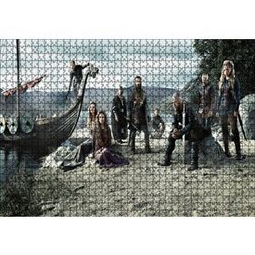Cakapuzzle Vikingler Tüm Karakterler 120 Parça Ahşap Puzzle