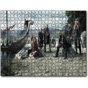 Cakapuzzle Vikingler Tüm Karakterler Mdf 500 Parça Puzzle