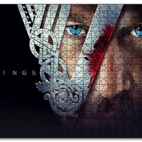 Cakapuzzle Vikng Dizi Afişi Mdf 500 Parça Puzzle