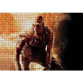 Cakapuzzle Vin Diesel Riddick 2013 Film Afişi 120 Parça Ahşap Puzzle