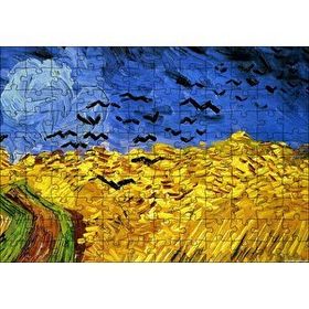 Cakapuzzle Vincent Van Gogh Buğday Tarlası Ve Kargalar 120 Parça Ahşap Puzzle