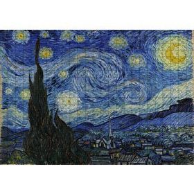 Cakapuzzle Vincent Van Gogh Deliliğin Kıyılarında 120 Parça Ahşap Puzzle