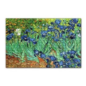 Cakapuzzle Vincent Van Gogh İrislerim Resim 120 Parça Ahşap Puzzle