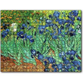 Cakapuzzle Vincent Van Gogh İrislerim Resim Mdf 1000 Parça Puzzle