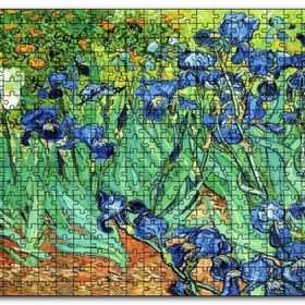 Cakapuzzle Vincent Van Gogh İrislerim Resim Mdf 500 Parça Puzzle