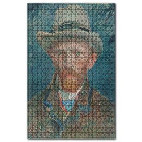 Cakapuzzle Vincent Van Gogh Kendi Portresi Ahşap 1000 Parça Puzzle