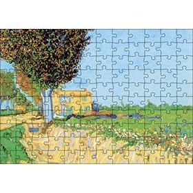 Cakapuzzle Vincent Van Gogh Lane Near Arles 120 Parça Ahşap Puzzle