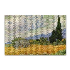 Cakapuzzle Vincent Van Gogh Selvili Buğday Tarlası 120 Parça Ahşap Puzzle