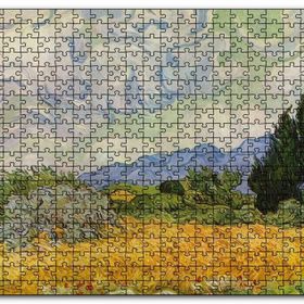 Cakapuzzle Vincent Van Gogh Selvili Buğday Tarlası Mdf 1000 Parça Puzzle