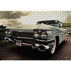 Cakapuzzle Vintage Araba 120 Parça Ahşap Puzzle
