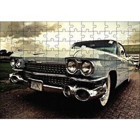 Cakapuzzle Vintage Araba 120 Parça Ahşap Puzzle