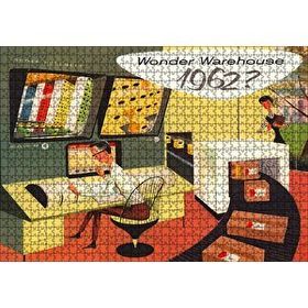 Cakapuzzle Vintage Üretim ve Depo Sorumlusu 120 Parça Ahşap Puzzle