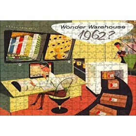 Cakapuzzle Vintage Üretim ve Depo Sorumlusu 120 Parça Ahşap Puzzle