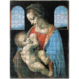 Cakapuzzle Virgin Mary Jesus Leonardo Devinci Madonna Mdf 500 Parça Puzzle