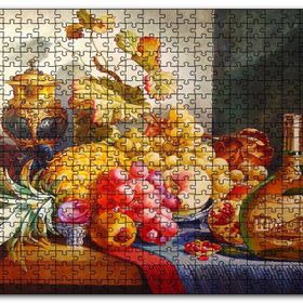 Cakapuzzle Viski ve Taze Meyveler Mdf 500 Parça Puzzle