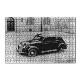 Cakapuzzle Volvo PV36 Carioca Bina Önünde Park 120 Parça Ahşap Puzzle