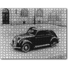 Cakapuzzle Volvo Pv36 Carioca Bina Önünde Park Mdf 1000 Parça Puzzle