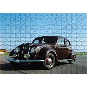 Cakapuzzle Volvo PV36 Carioca Kahverengi Modeli 120 Parça Ahşap Puzzle
