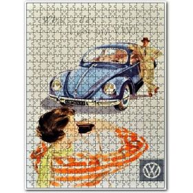 Cakapuzzle Vosvosu İle Fotoğraf Çeken Çift Görseli Ahşap 500 Parça Puzzle