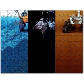 Cakapuzzle Wall e İle Ay Aracı Kesitleri Mdf 1000 Parça Puzzle