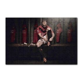 Cakapuzzle Wayne Rooney Manchester United Futbolcu 120 Parça Ahşap Puzzle