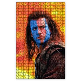 Cakapuzzle William Wallace Mel Gibson Ahşap 500 Parça Puzzle
