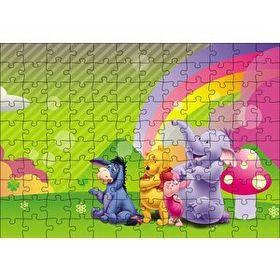 Cakapuzzle Winnie The Pooh Mdf 120 Parça Puzzle