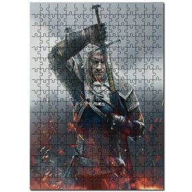 Cakapuzzle Witcher Hayran Sanatı Görseli Mdf 1000 Parça Puzzle