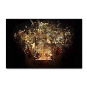 Cakapuzzle Witcher Macera Oyunu Kahramanları Görseli 120 Parça Ahşap Puzzle