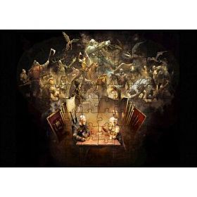 Cakapuzzle Witcher Macera Oyunu Kahramanları Görseli Mdf 120 Parça Puzzle