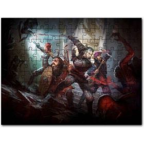 Cakapuzzle Witcher Macera Oyunu Savunma Görseli Mdf 500 Parça Puzzle