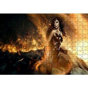 Cakapuzzle Wonder Woman Gal Gadot 120 Parça Ahşap Puzzle