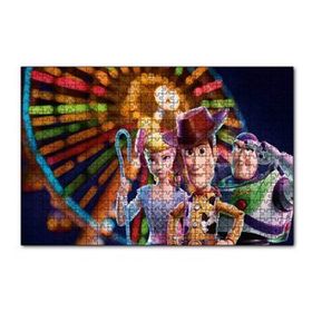 Cakapuzzle Woody Buzz Lightyear Bo Peep 120 Parça Ahşap Puzzle