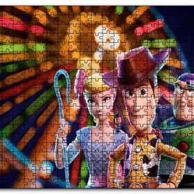 Cakapuzzle Woody Buzz Lightyear Bo Peep Ahşap 255 Parça Puzzle