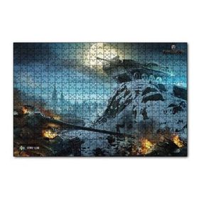Cakapuzzle World of Tanks İsveç Tank Destroyeri 120 Parça Ahşap Puzzle
