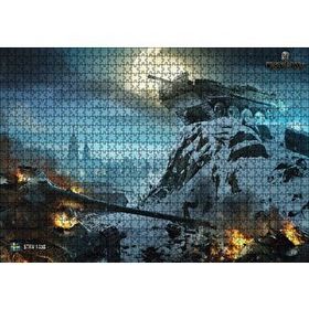 Cakapuzzle World of Tanks İsveç Tank Destroyeri 120 Parça Ahşap Puzzle