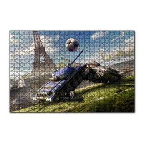 Cakapuzzle World of Tanks Pariste Futbol 120 Parça Ahşap Puzzle