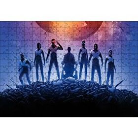 Cakapuzzle X Men Dark Phoenix Kahramanlar 120 Parça Ahşap Puzzle