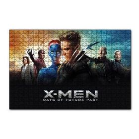 Cakapuzzle X Men Days of Future Görsel 120 Parça Ahşap Puzzle
