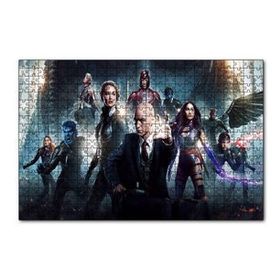 Cakapuzzle X Men Ekip 120 Parça Ahşap Puzzle