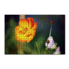 Cakapuzzle Yabani Portakal Çiçeği 120 Parça Ahşap Puzzle