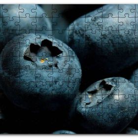 Cakapuzzle Yabanmersini Meyveleri Yakın Çekim Mdf 1000 Parça Puzzle