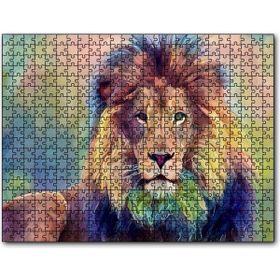 Cakapuzzle Yağlı Boya Görselli Aslan Mdf 1000 Parça Puzzle