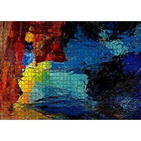 Cakapuzzle Yağlı Boya Resmi 120 Parça Ahşap Puzzle