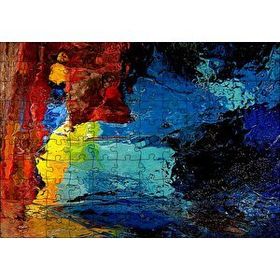 Cakapuzzle Yağlı Boya Resmi 120 Parça Ahşap Puzzle