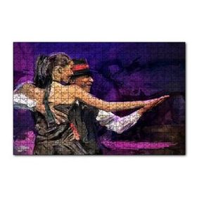 Cakapuzzle Yağlı Boya Resmi Dans Figürü Görseli 120 Parça Ahşap Puzzle