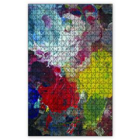 Cakapuzzle Yağlıboya Çalışması Sanat Ahşap 1000 Parça Puzzle